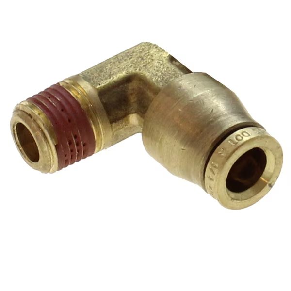Fitting, DOT, PTC, Male Elbow, Rigid, 1/4